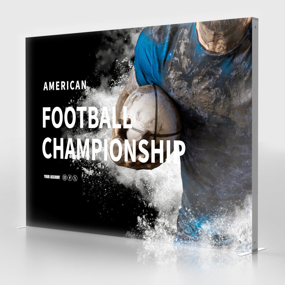10ftx10ft SEG Backlit Fabric Display