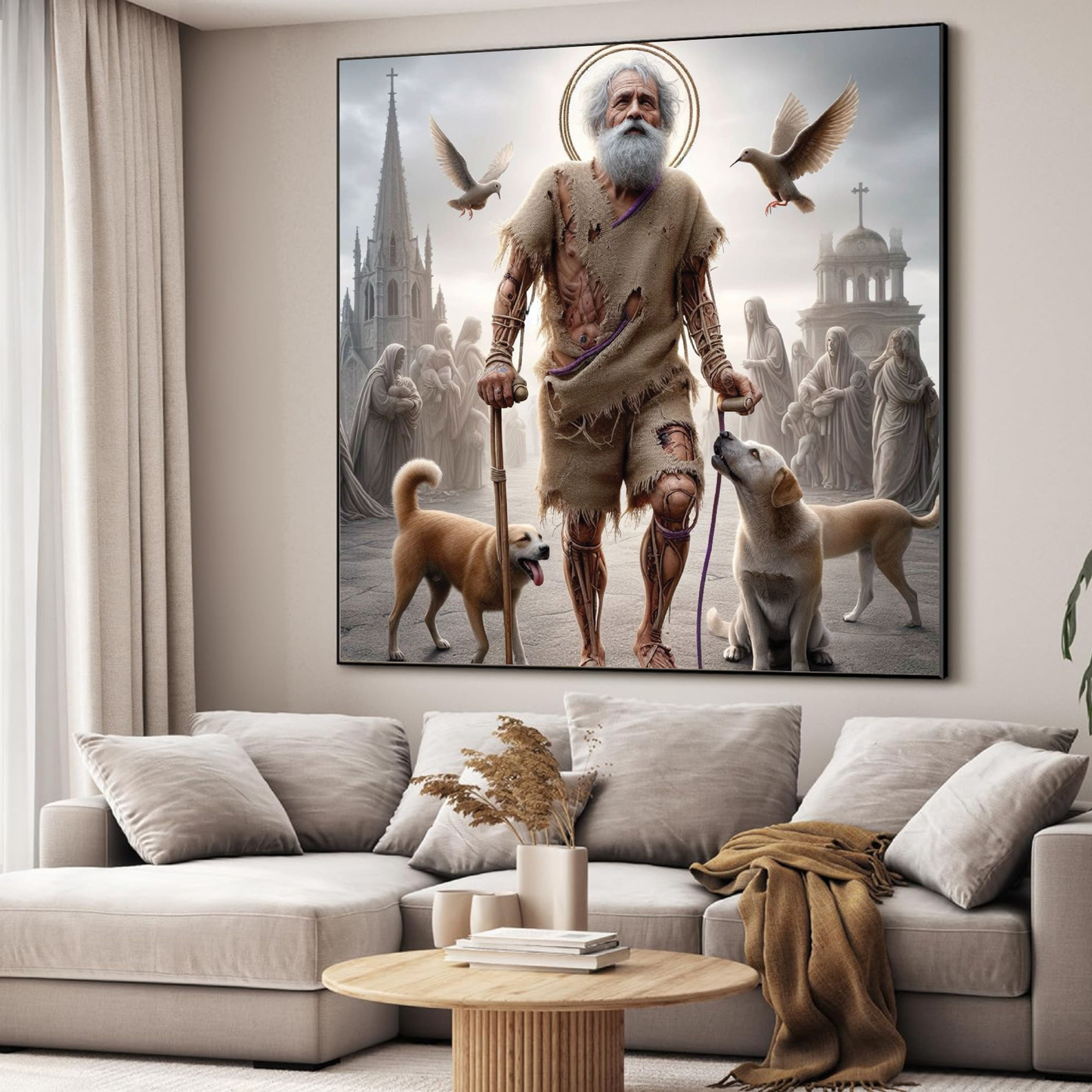 San Lázaro Wall Art 72"x72"