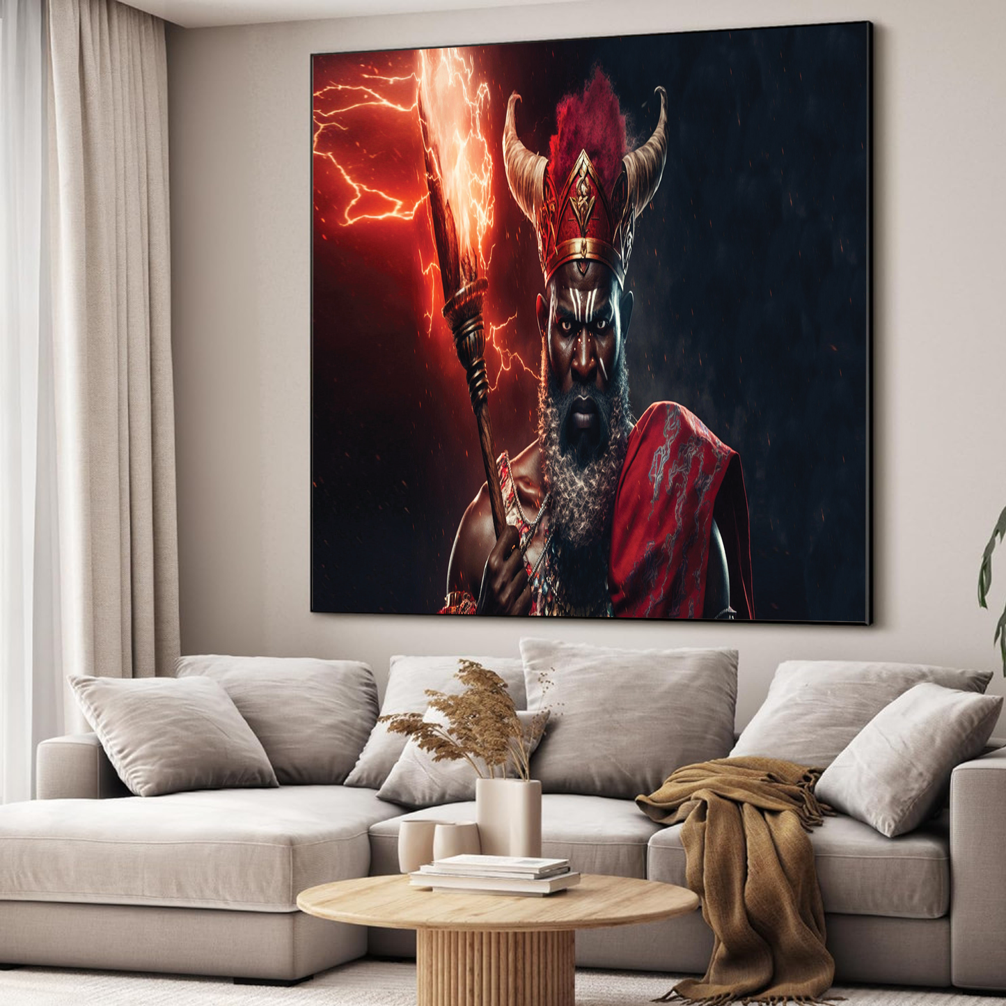 Shango Wall Art 72"x72"