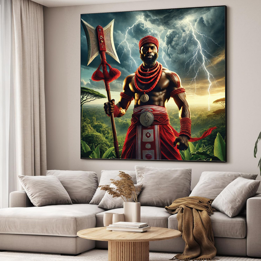 Shango Wall Art 72"x72"