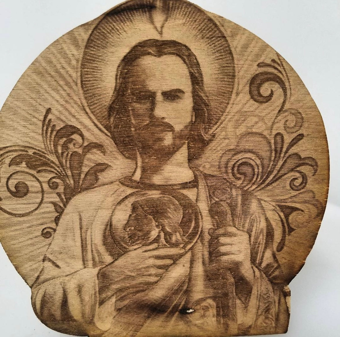 San Judas Laser Engraved
