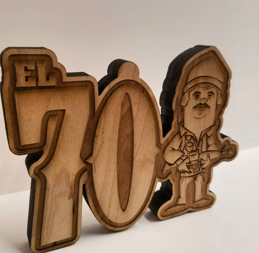 El 701 Laser Engraved