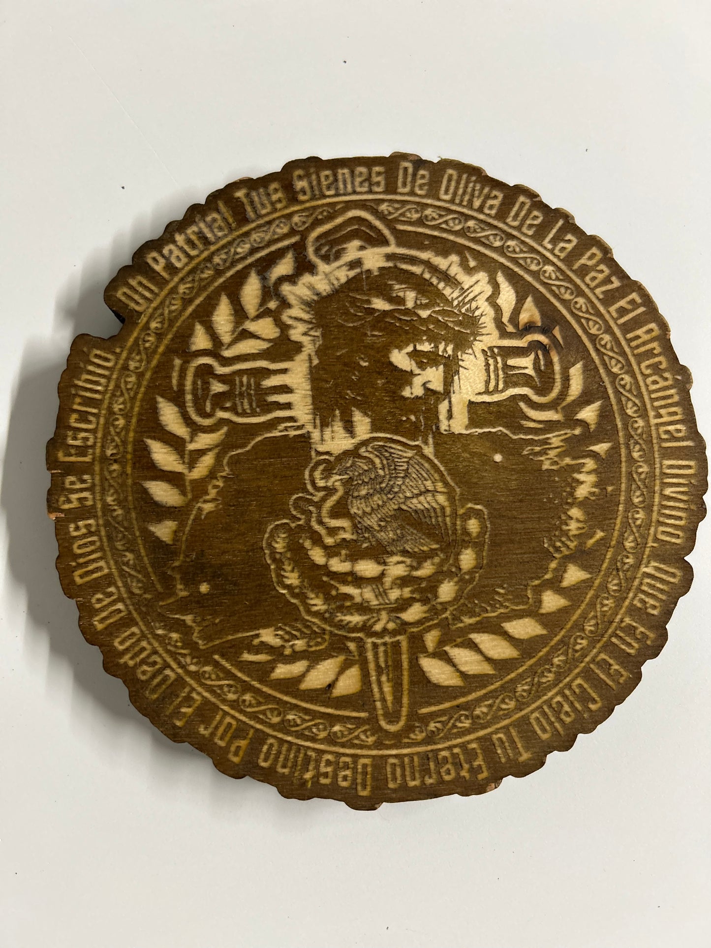 Jesus With Mexican Eagle