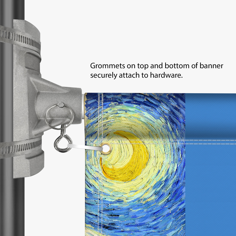 Pole Banner Set 18x24