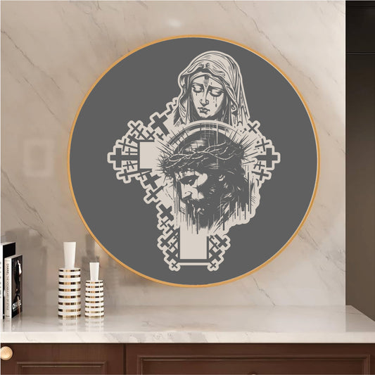 Virgen Maria & Jesus Cristo