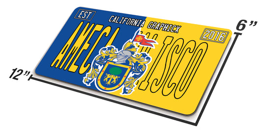 Ameca Jalisco License Plate