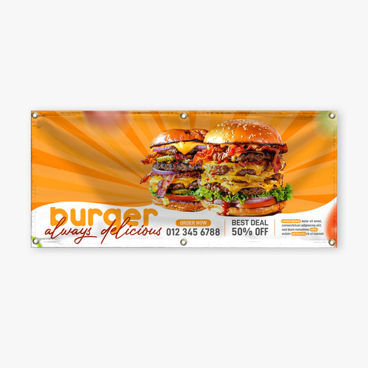 3ftx10ft 13oz Vinyl Banner