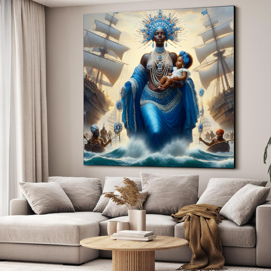 Yemaya Wall Art 72"x72"