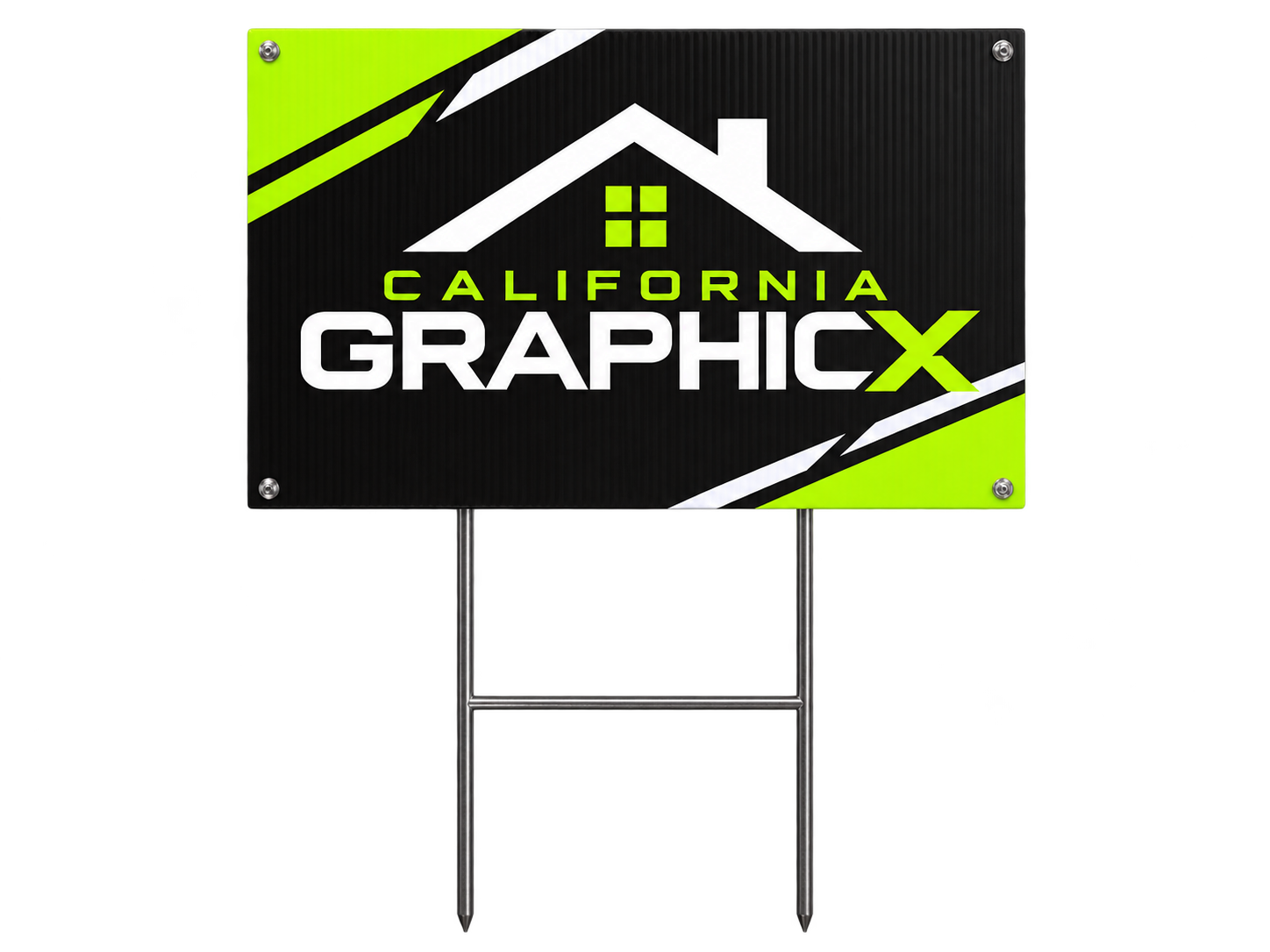 Real estate & sidewalk signs product concept mockup